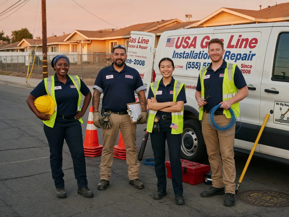 Gas Line Installation company in Brixey, MO